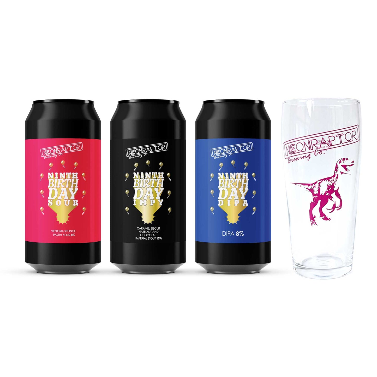 Ninth Birthday & Glass Pack