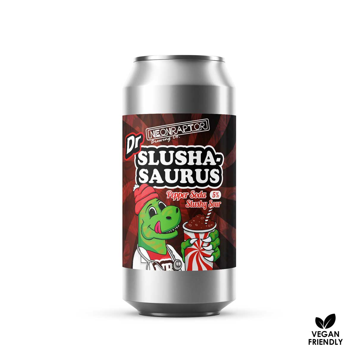 Dr Slushasaurus Pepper Soda