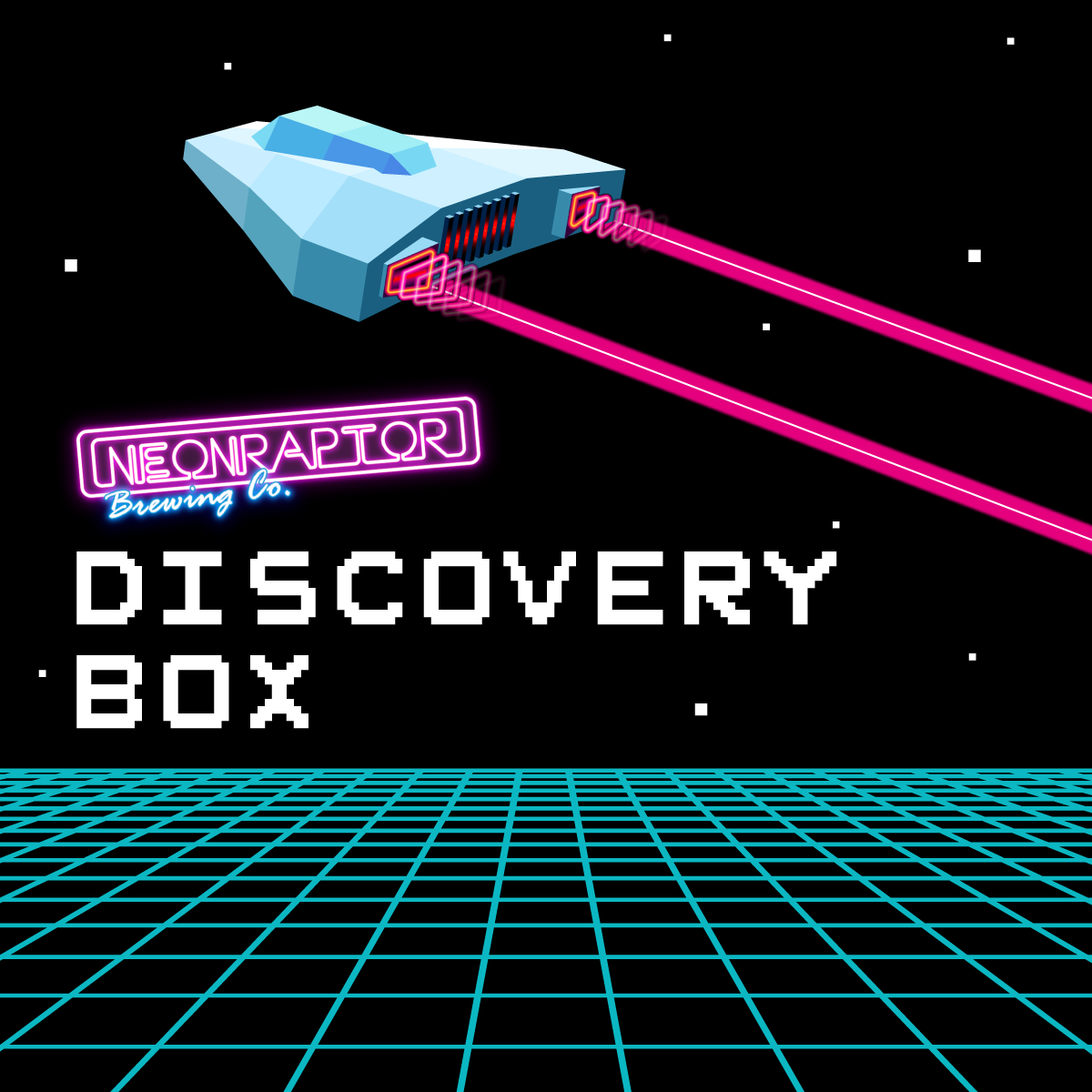 Neon Raptor Discovery Box (12 Pack)