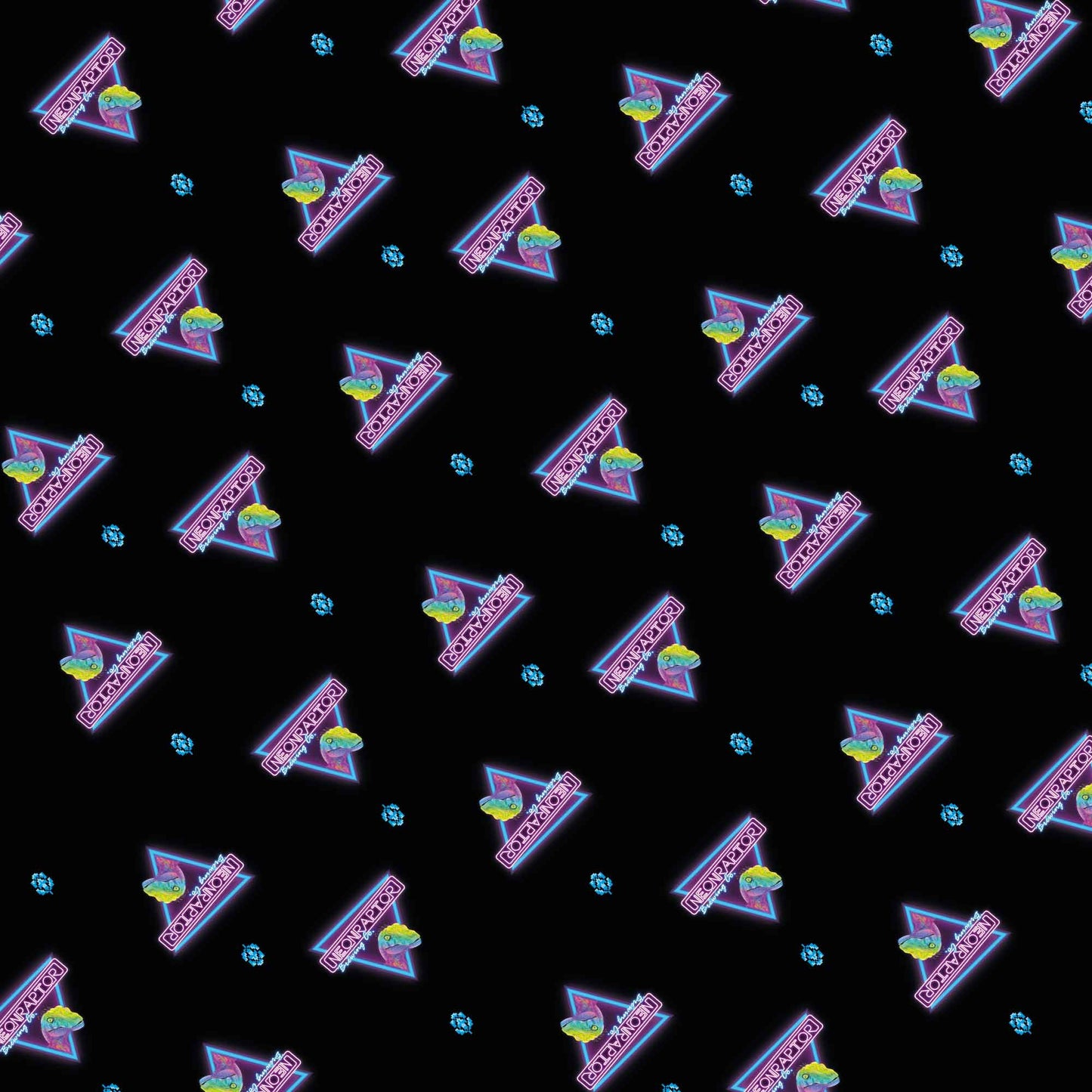 Neon Raptor Hoppy Bandana
