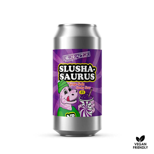 Slushasaurus Grape Soda