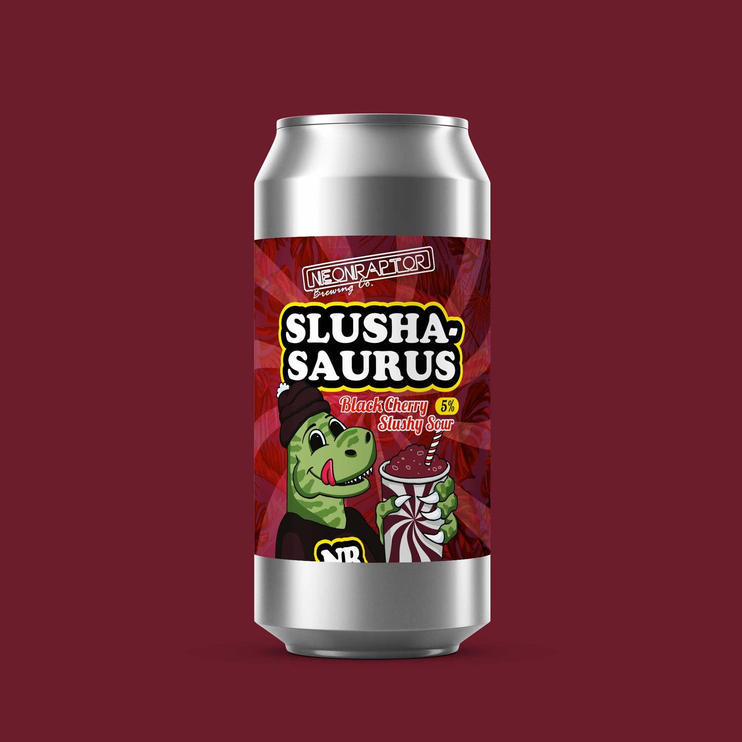 Slushasaurus Black Cherry